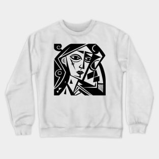 Cubist Witch Crewneck Sweatshirt